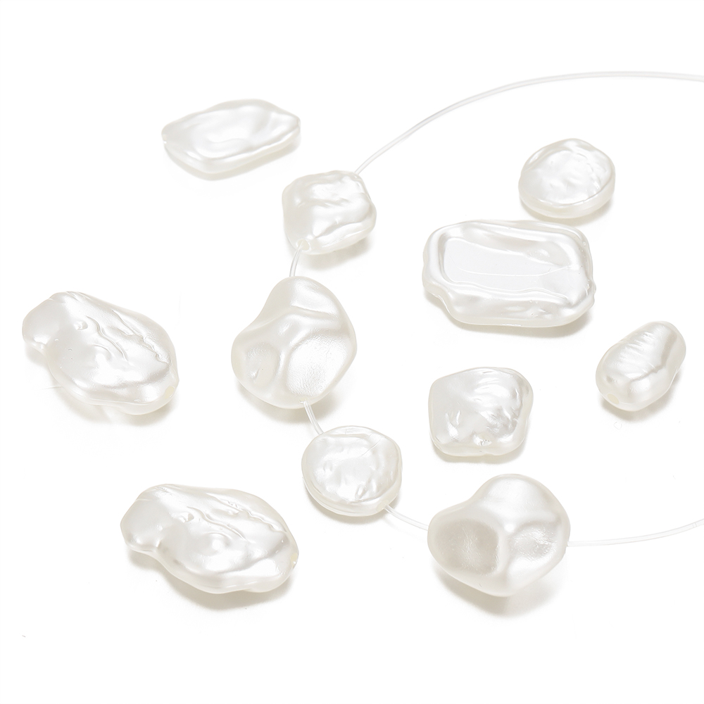 Pearl Stud Earrings - 10 teile/los Barock Stil abs Perlen