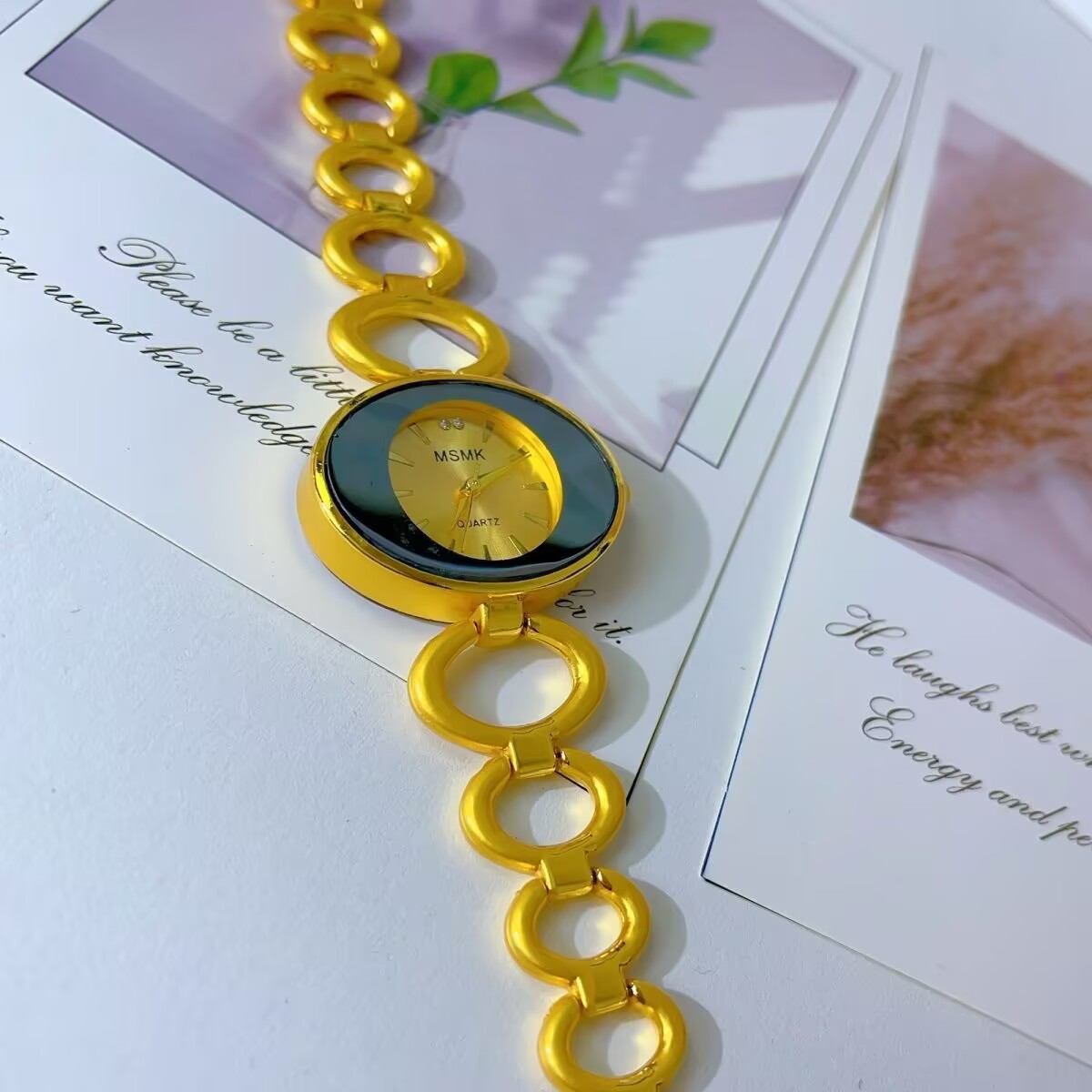 Jewelry Clasp Watches - Neue amerikanische 24K vergoldete Uhr Hochzeit