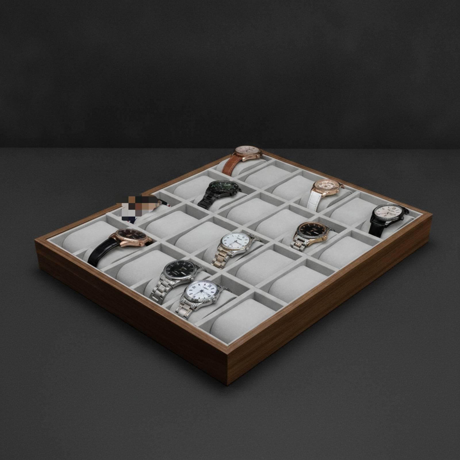 Uhren-Präsentationsbox aus Wal – Jewelry Box With Watches Bewertung und Preis