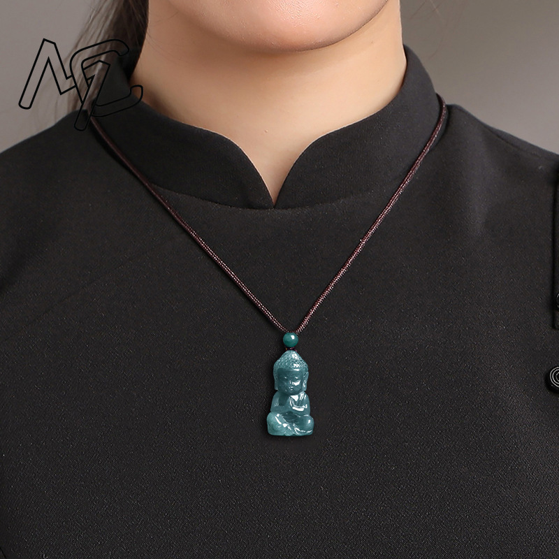Natürlicher Echter Smaragd Jad – Necklace Pendant Bewertung und Preis