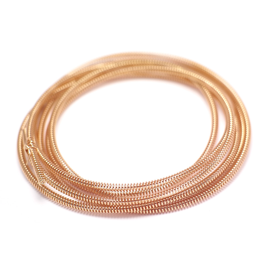 Feder ketten, rosé vergoldete  – Rose Gold Bracelet Bewertung und Preis