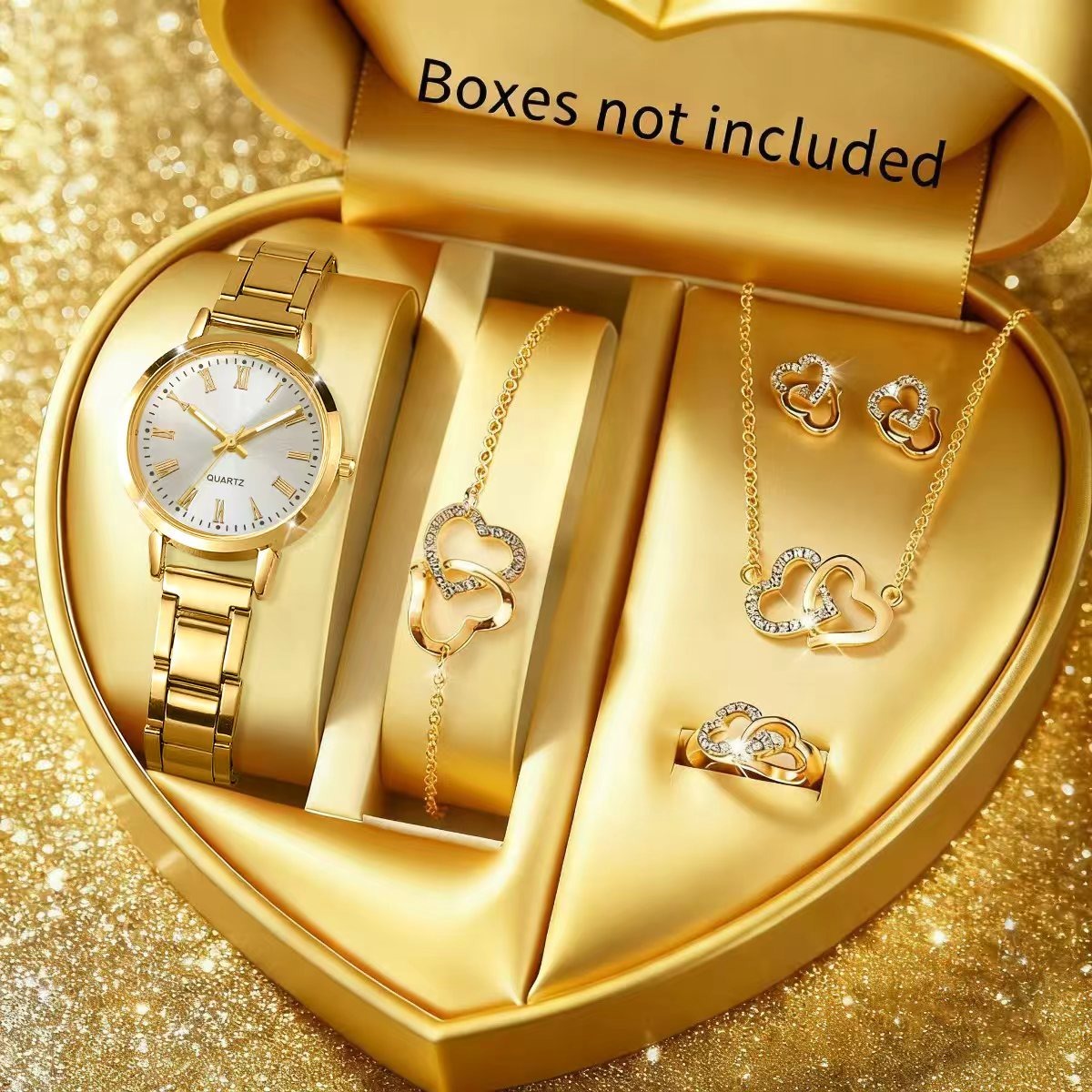 6PCS Mode Damen Quarzuhr Stras – Jewelry Clasp Watches Bewertung und Preis