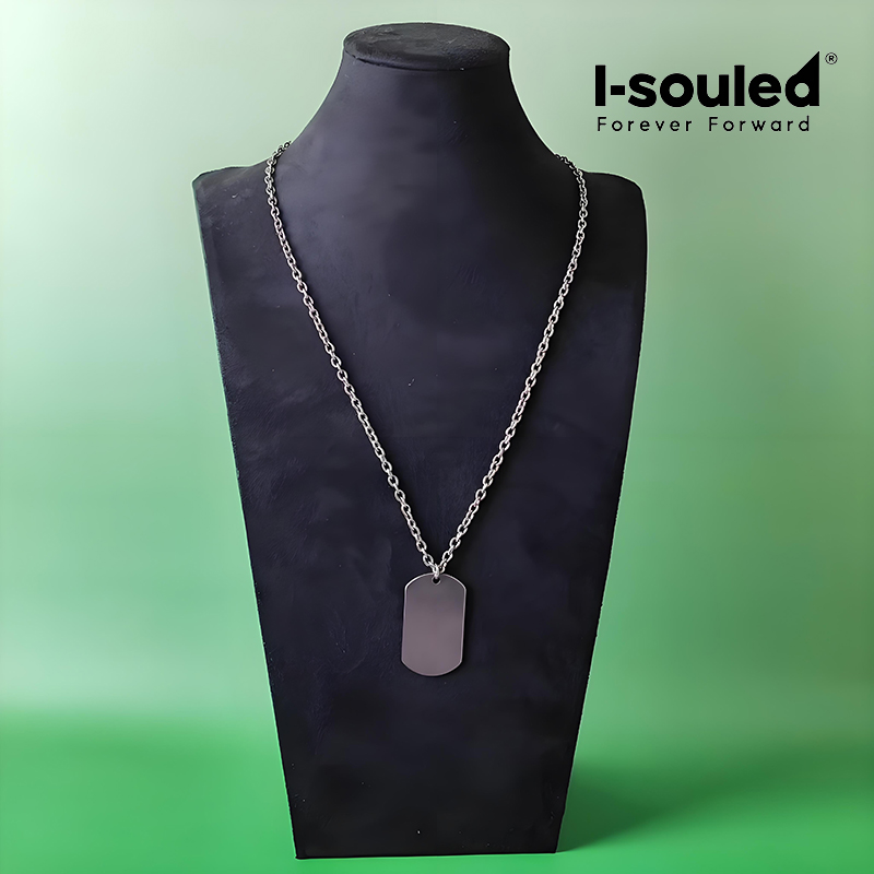 Titan-Hundemarken-Halskette fü – Mens Dog Tag Necklace Bewertung und Preis