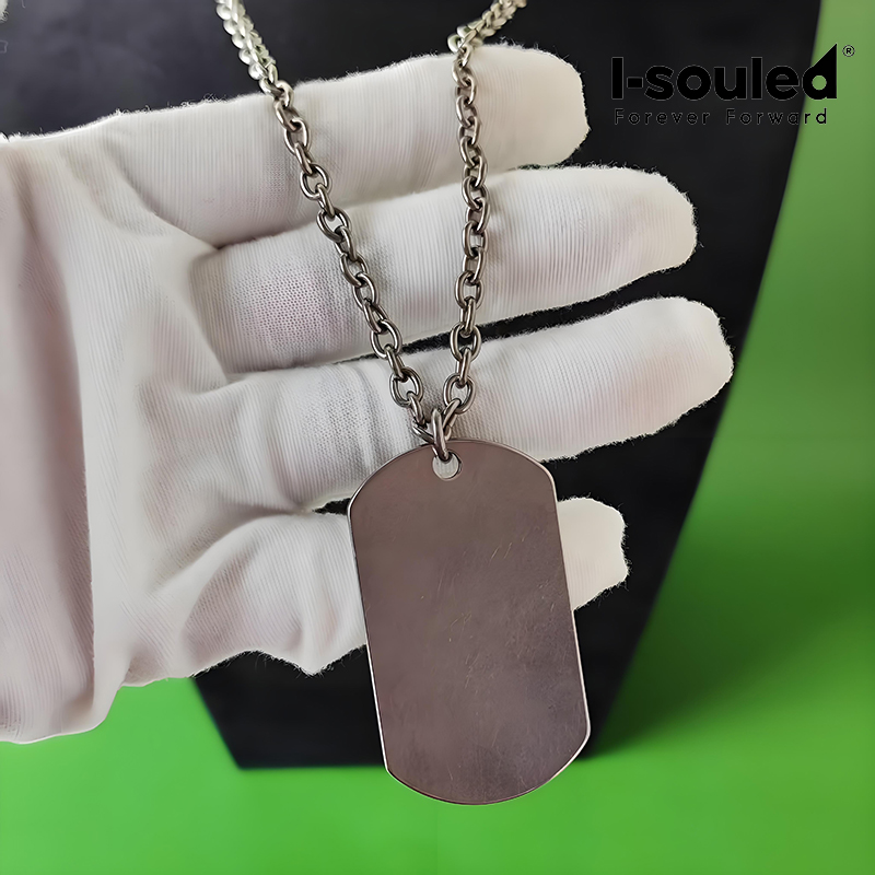 Titan-Hundemarken-Halskette fü – Mens Dog Tag Necklace Bewertung und Preis