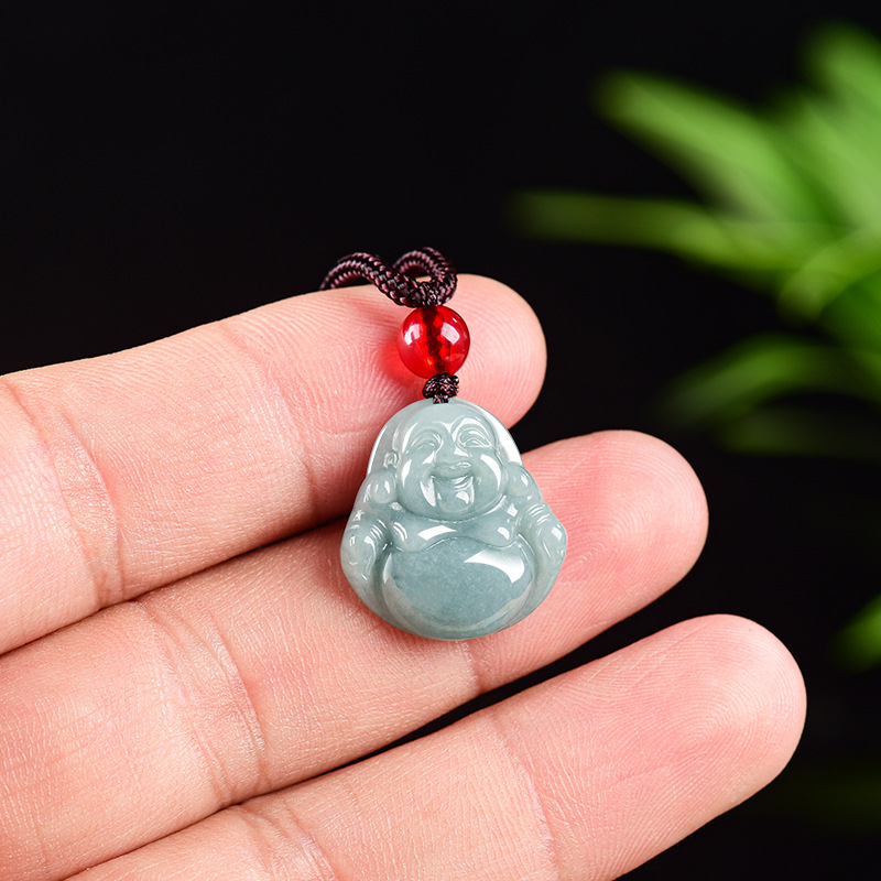 Myanmar Jadeit Guanyin Buddha  – Necklace Pendant Bewertung und Preis