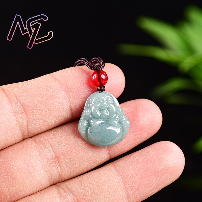 Myanmar Jadeit Guanyin Buddha  – Necklace Pendant Bewertung und Preis