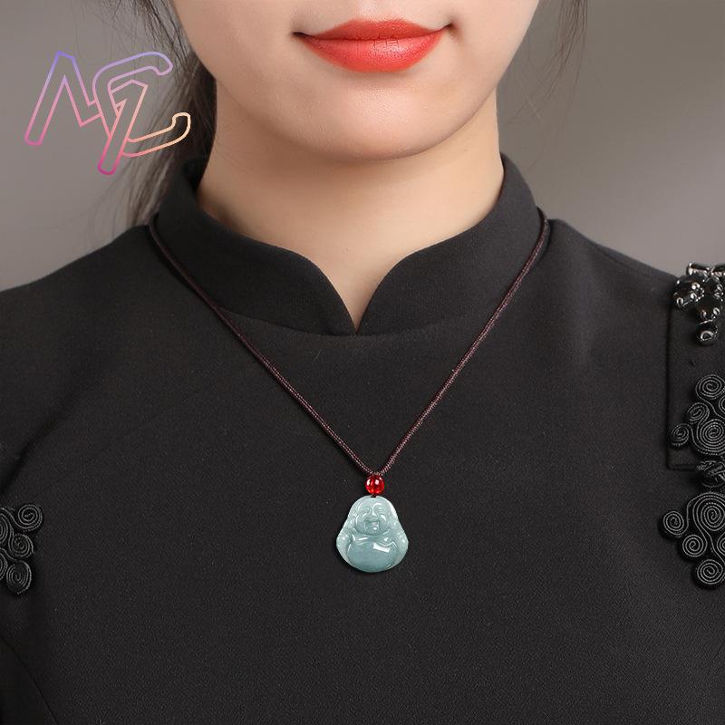 Myanmar Jadeit Guanyin Buddha  – Necklace Pendant Bewertung und Preis