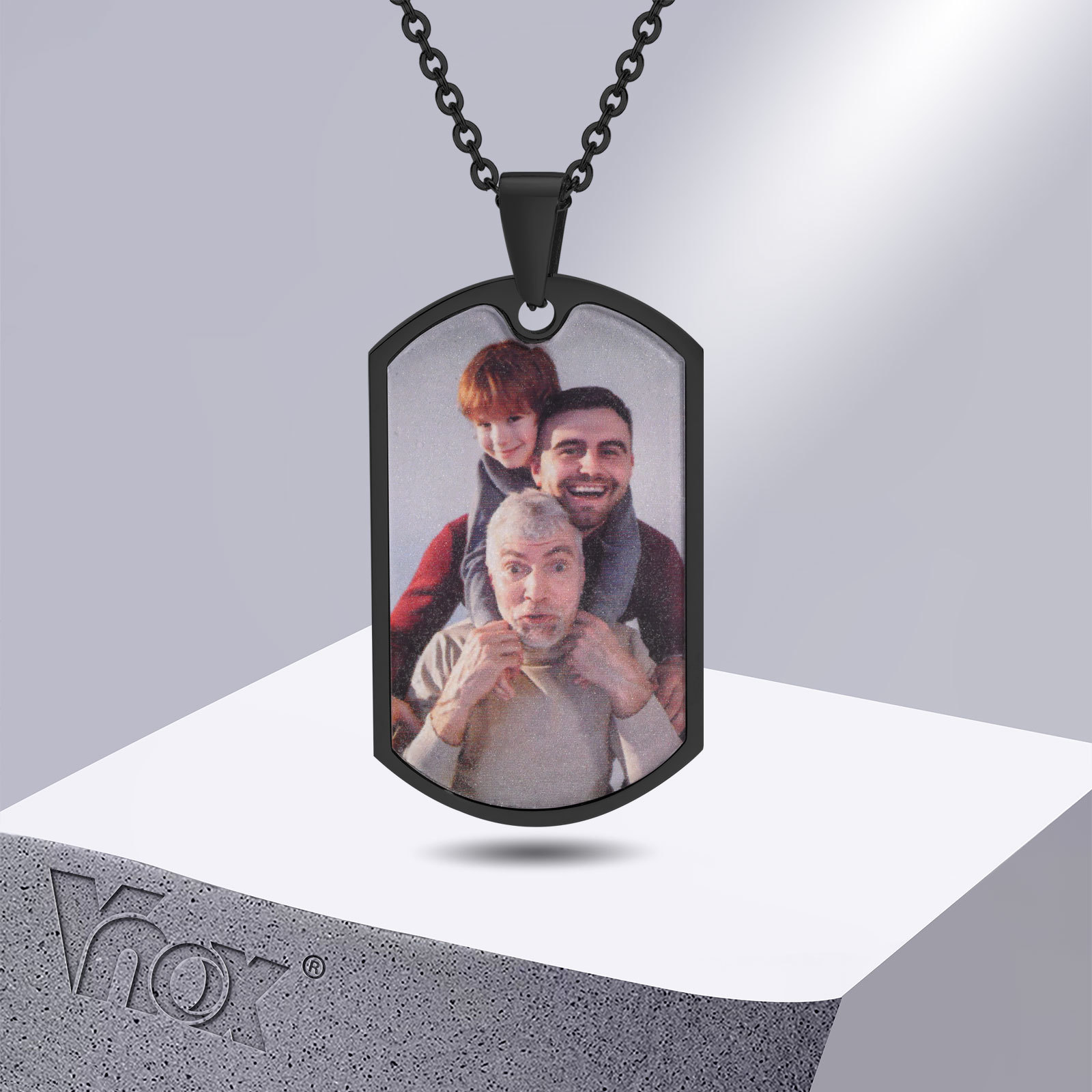 Vnox Kostenlose individuelle F – Mens Dog Tag Necklace Bewertung und Preis