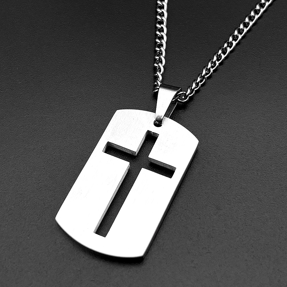 Christliche Bibel-Kreuz-Hundem – Mens Dog Tag Necklace Bewertung und Preis