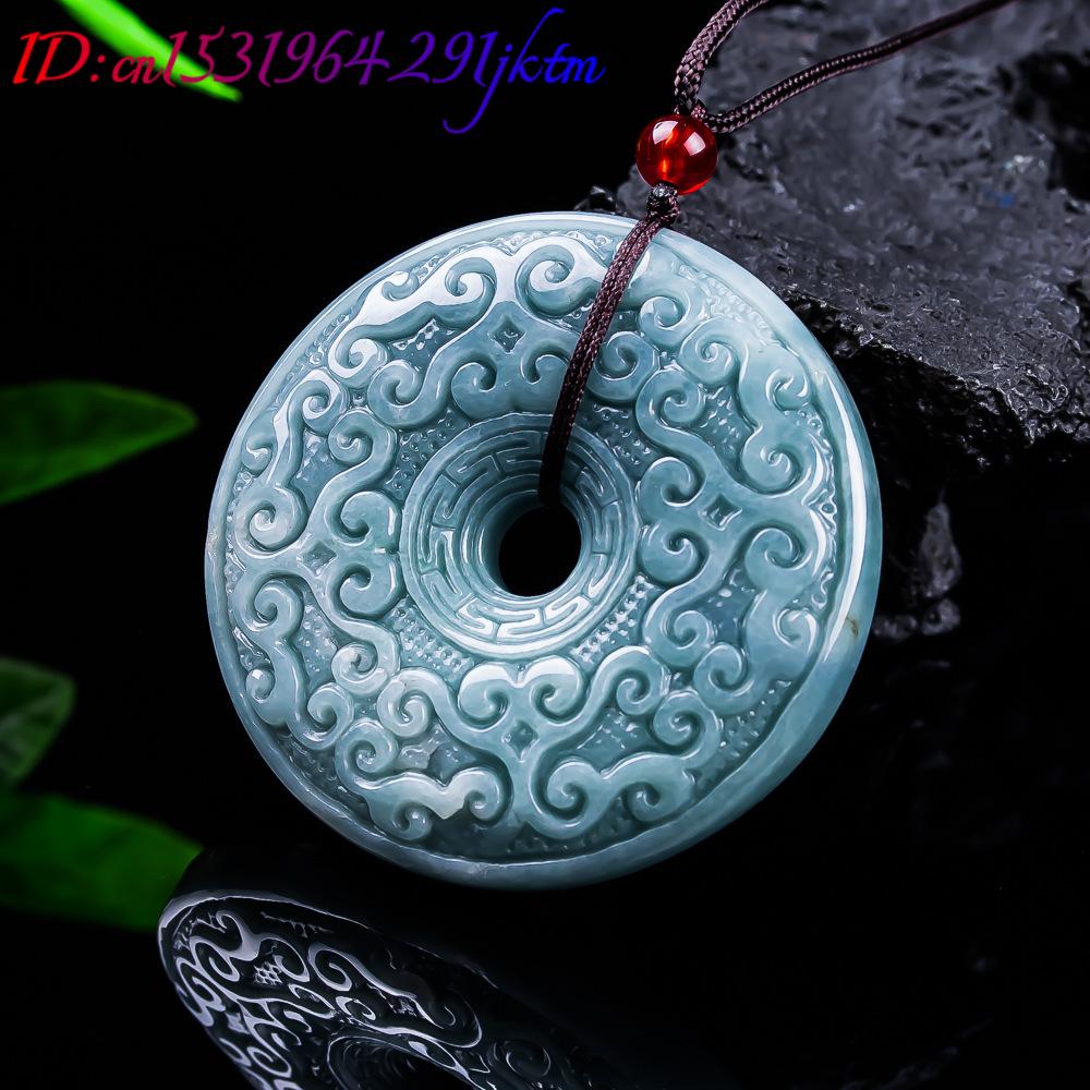 Natürliche burmesische Jadeit- – Necklace Pendant Bewertung und Preis