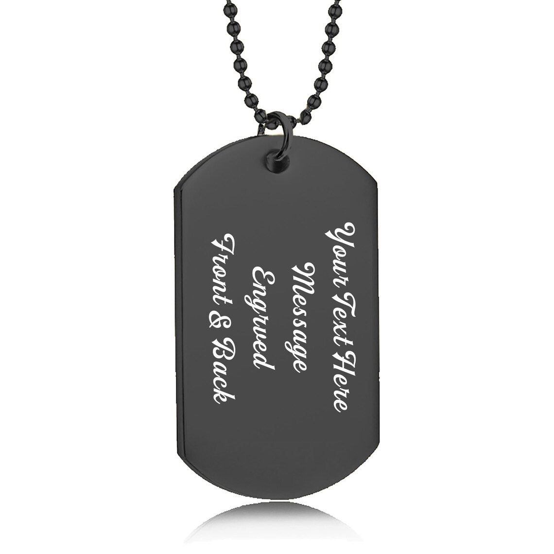 Personalisierte Erkennungsmark – Mens Dog Tag Necklace Bewertung und Preis
