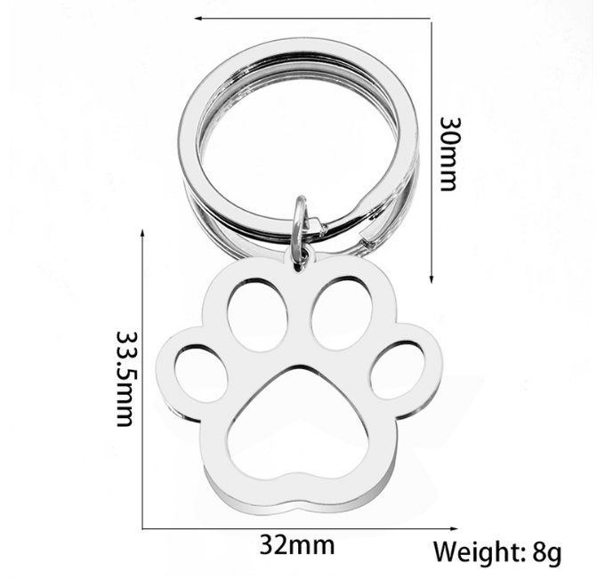5 Stück Edelstahl-Hundepfoten- – Mens Dog Tag Necklace Bewertung und Preis