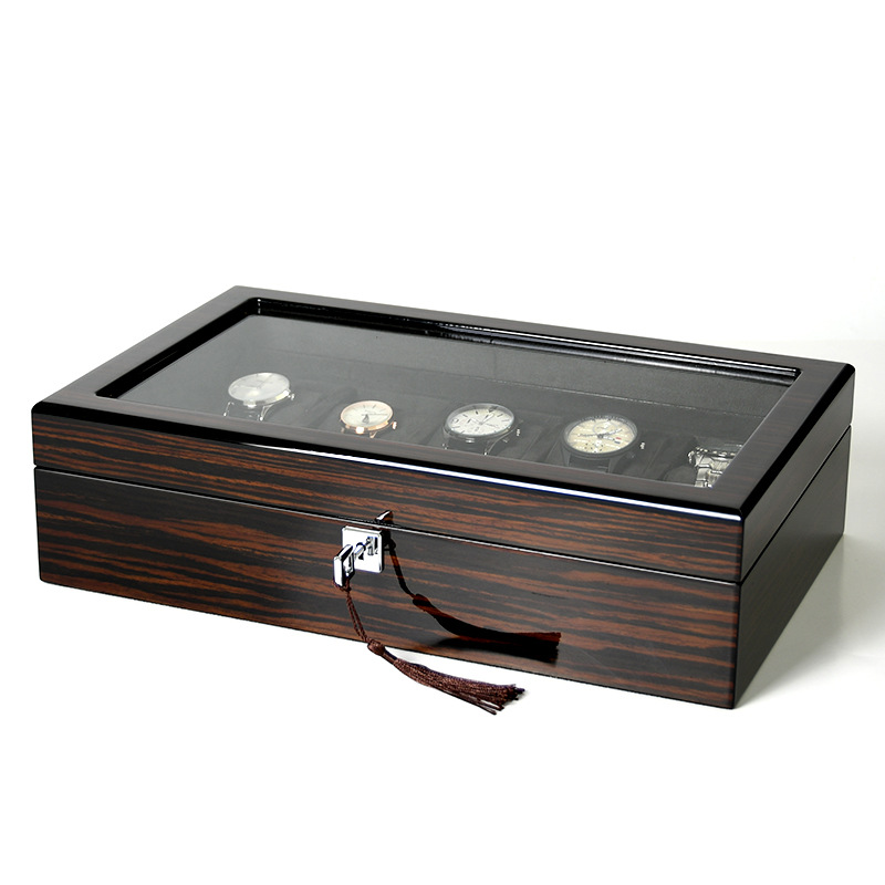 Hxl Holz-Klavierlack-Uhrenbox  – Jewelry Box With Watches Bewertung und Preis