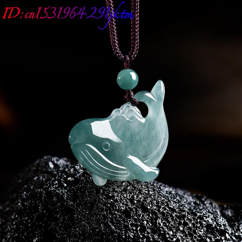 Natürliche burmesische Jadeit- – Necklace Pendant Bewertung und Preis