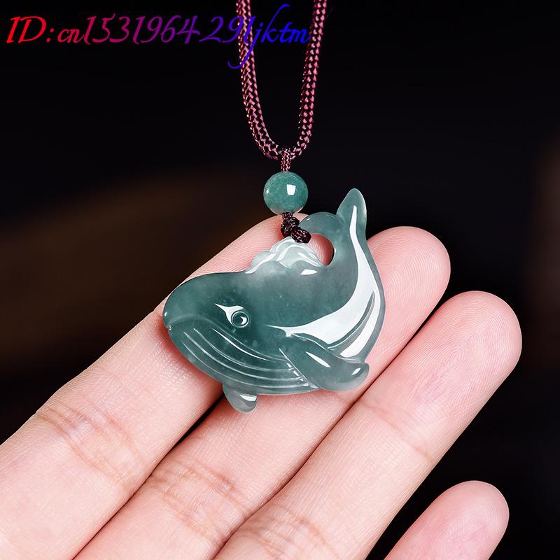 Natürliche burmesische Jadeit- – Necklace Pendant Bewertung und Preis