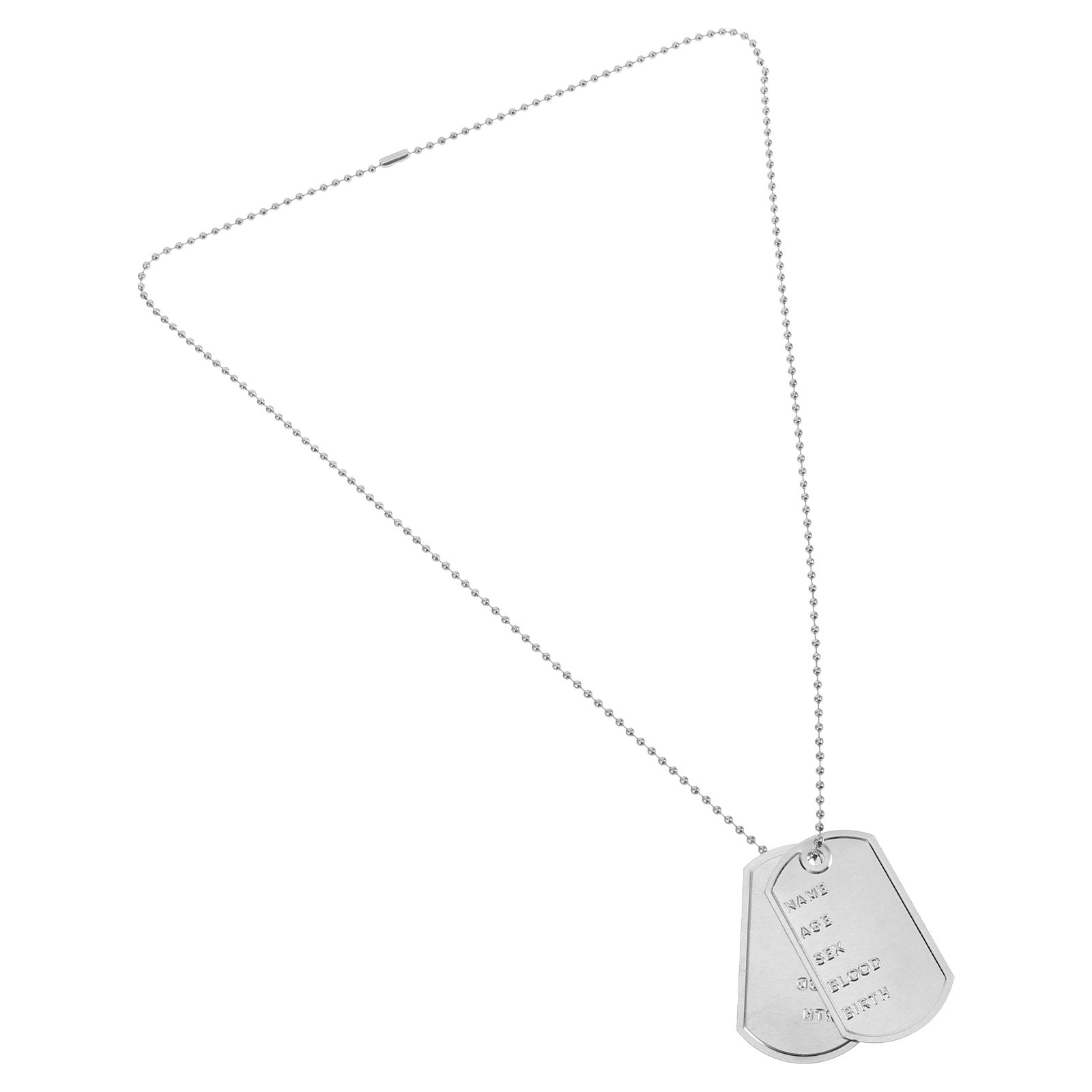 1 Set Cosplay Hundemarken-Hals – Mens Dog Tag Necklace Bewertung und Preis