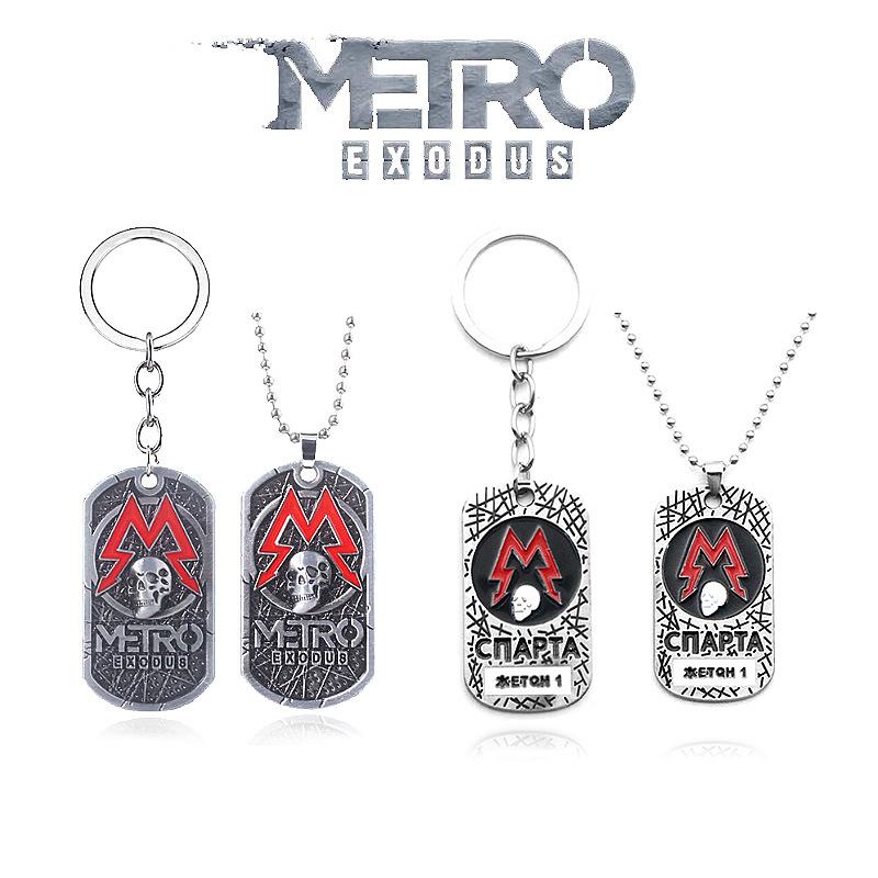 Spiel Metro Exodus 2033 Schlüs – Mens Dog Tag Necklace Bewertung und Preis