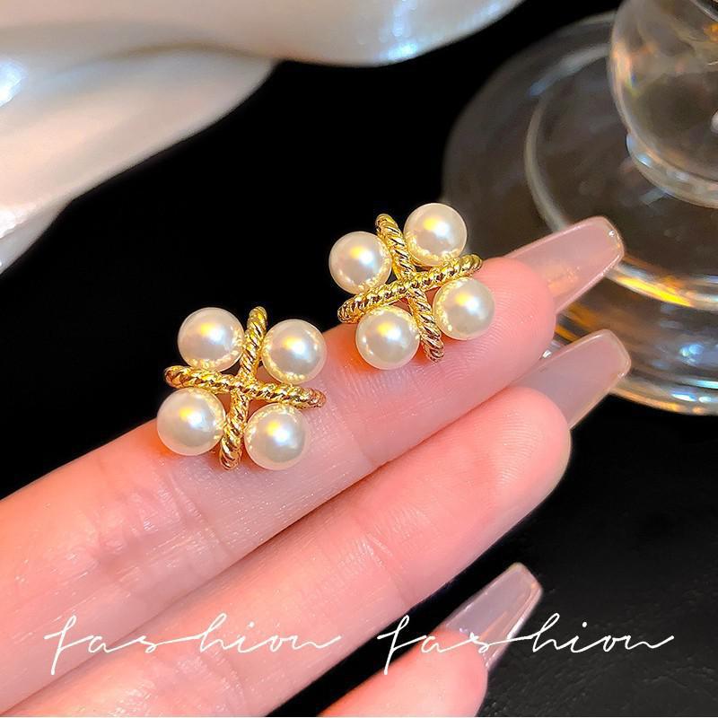 925 Silber Nadel Koreanische M – Pearl Stud Earrings Bewertung und Preis