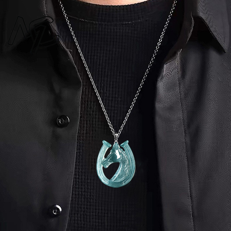 S925 Silber Natürlicher Blauer – Necklace Pendant Bewertung und Preis