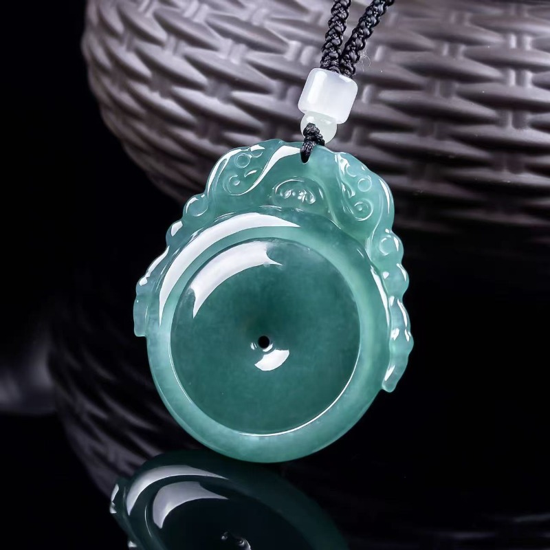 Natürlicher Echter Smaragd Bla – Necklace Pendant Bewertung und Preis