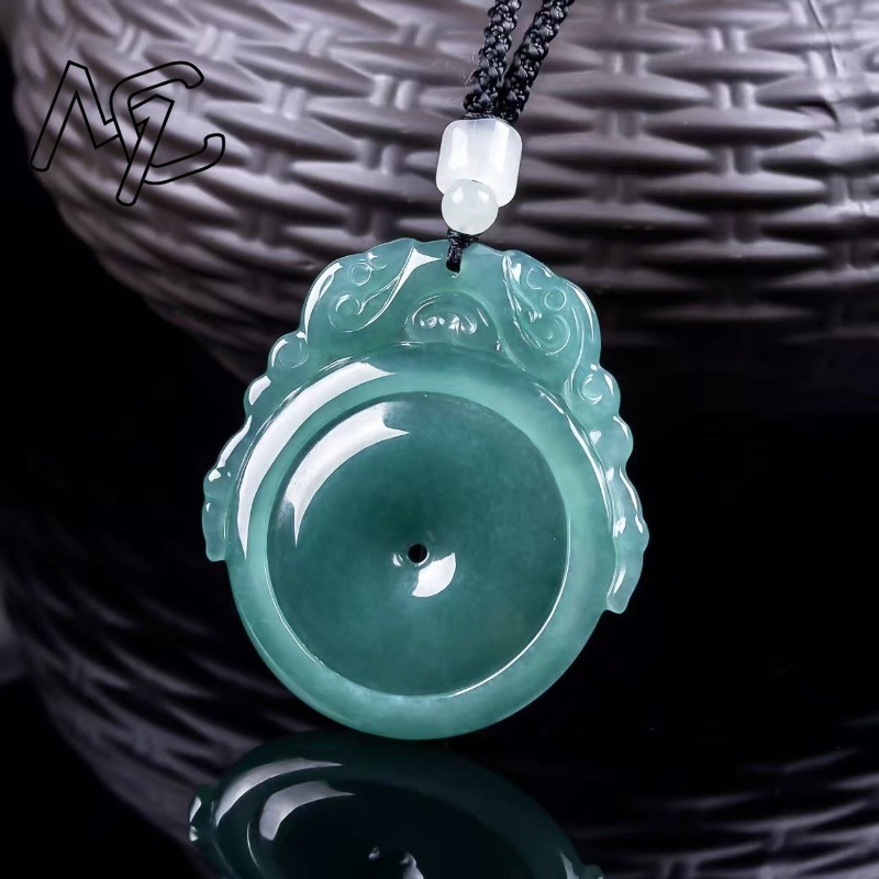 Natürlicher Echter Smaragd Bla – Necklace Pendant Bewertung und Preis