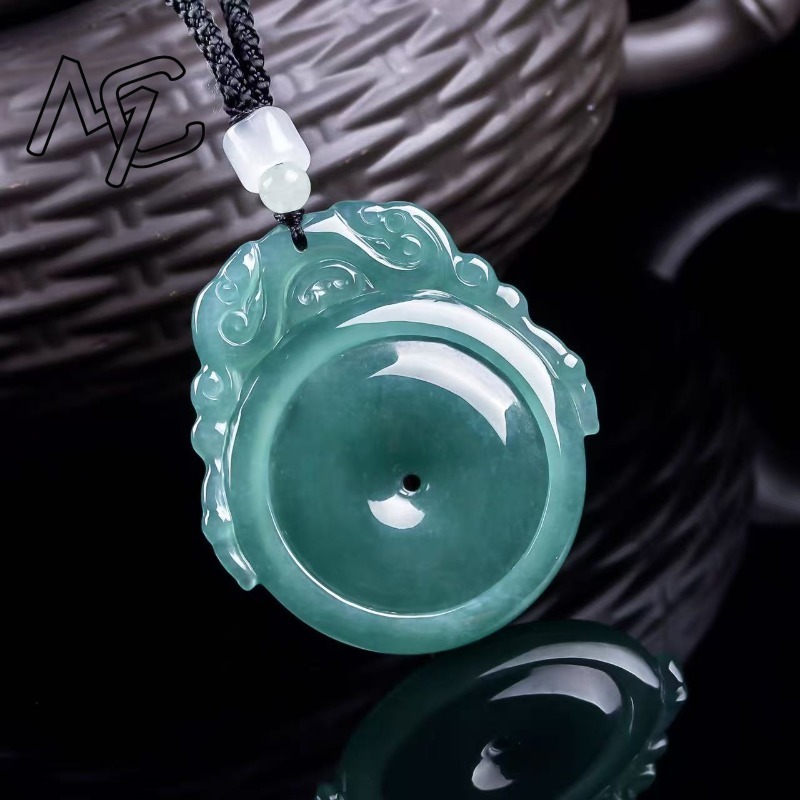 Natürlicher Echter Smaragd Bla – Necklace Pendant Bewertung und Preis