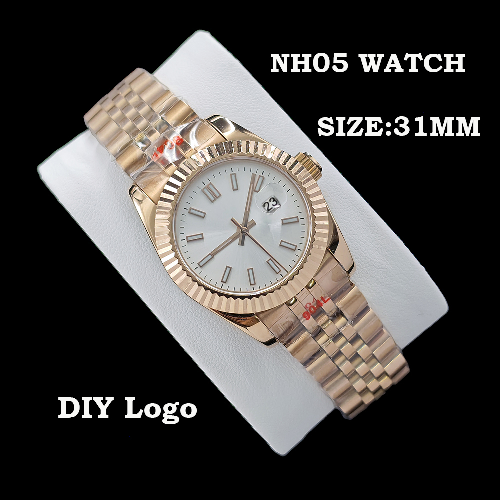 Neue 31-mm-NH05-Uhr, automatis – Rose Gold Bracelet Bewertung und Preis