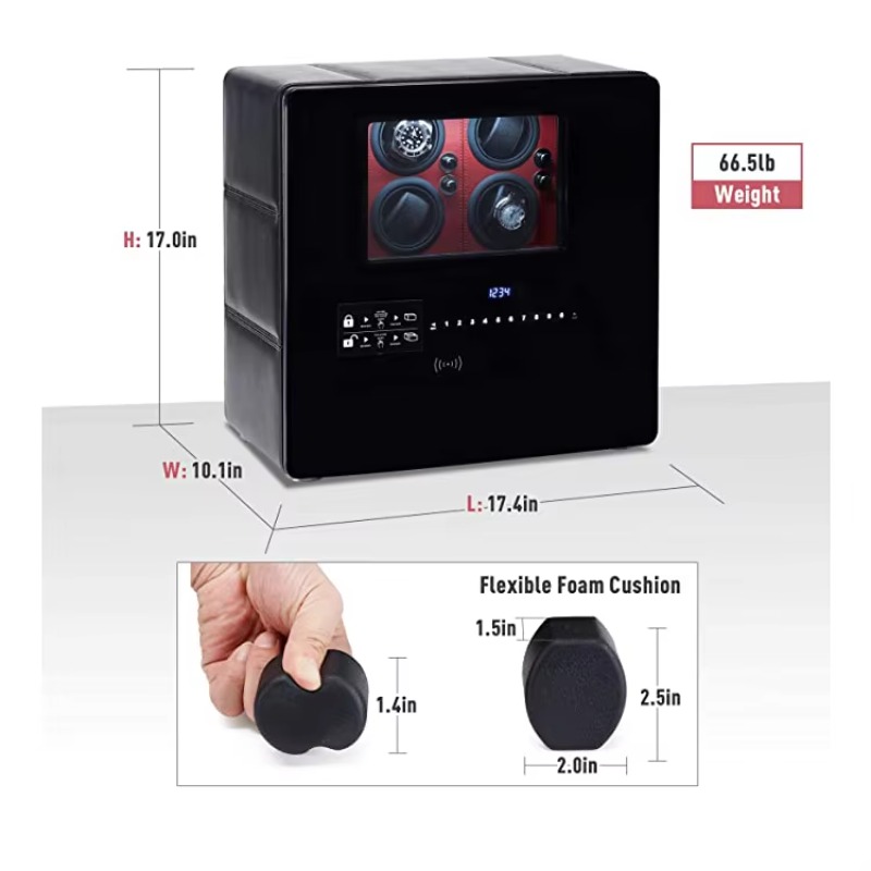Luxuriöse Uhrenbeweger-Box mit – Jewelry Box With Watches Bewertung und Preis