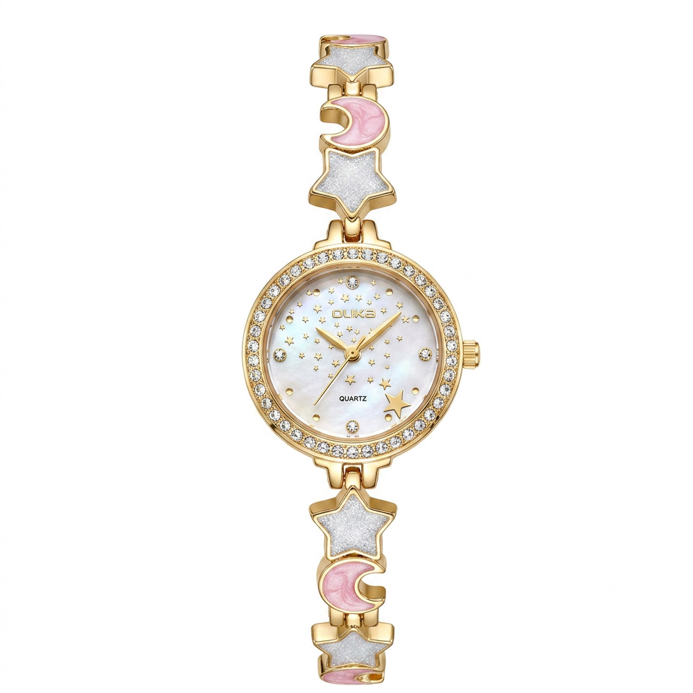 Damen-Quarzuhr im leichten Lux – Jewelry Clasp Watches Bewertung und Preis