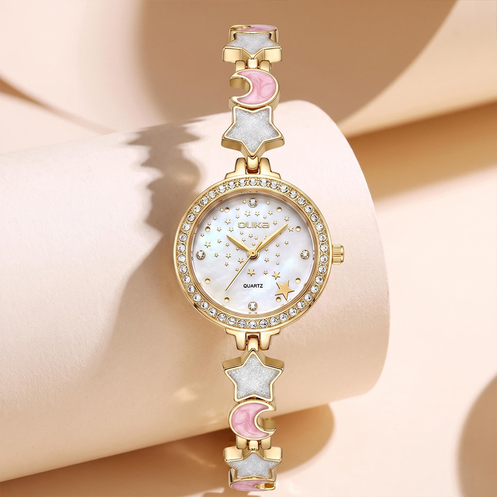 Damen-Quarzuhr im leichten Lux – Jewelry Clasp Watches Bewertung und Preis