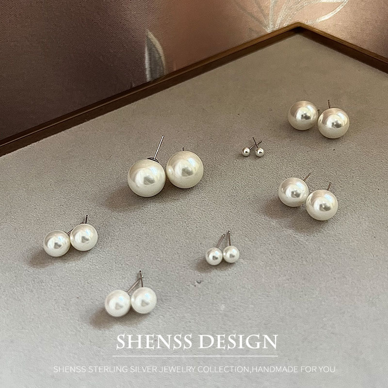 Nachahmung Perle Ohrstecker Ho – Pearl Stud Earrings Bewertung und Preis