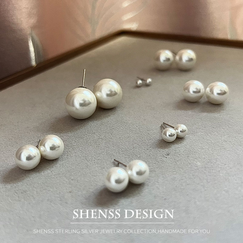Nachahmung Perle Ohrstecker Ho – Pearl Stud Earrings Bewertung und Preis