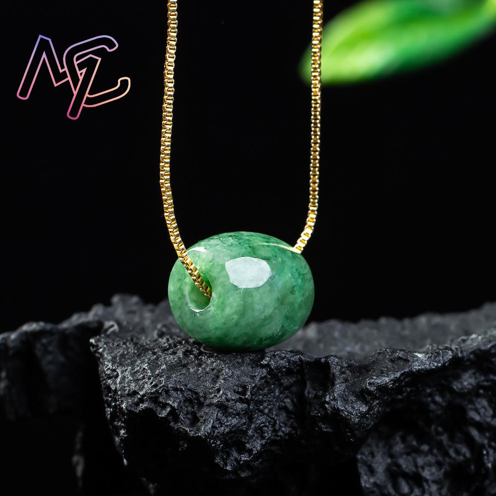 Natürliche echte Jade Perlen A – Necklace Pendant Bewertung und Preis