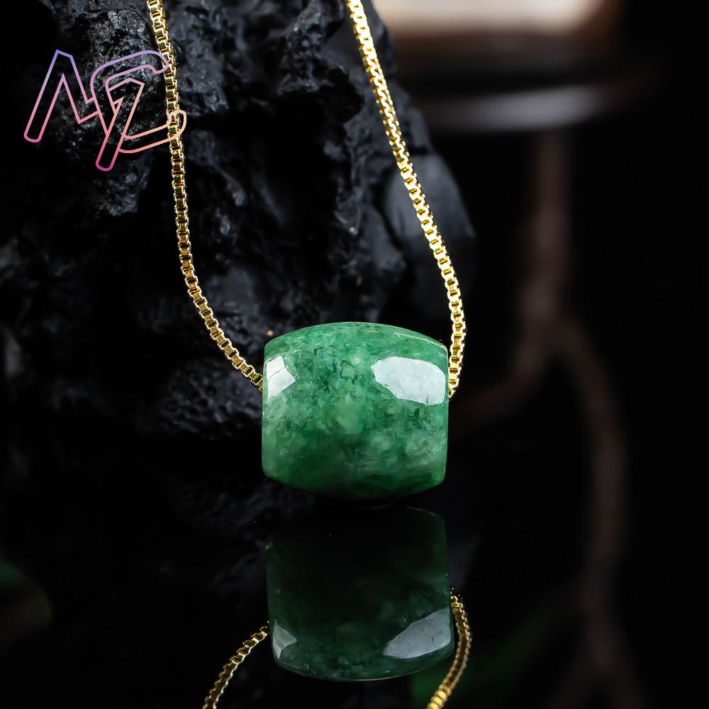 Natürliche echte Jade Perlen A – Necklace Pendant Bewertung und Preis