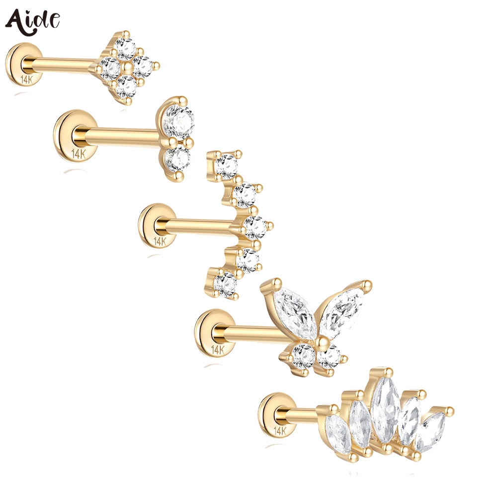 Aide DIY Zirkon Perlenohrring  – Pearl Stud Earrings Bewertung und Preis