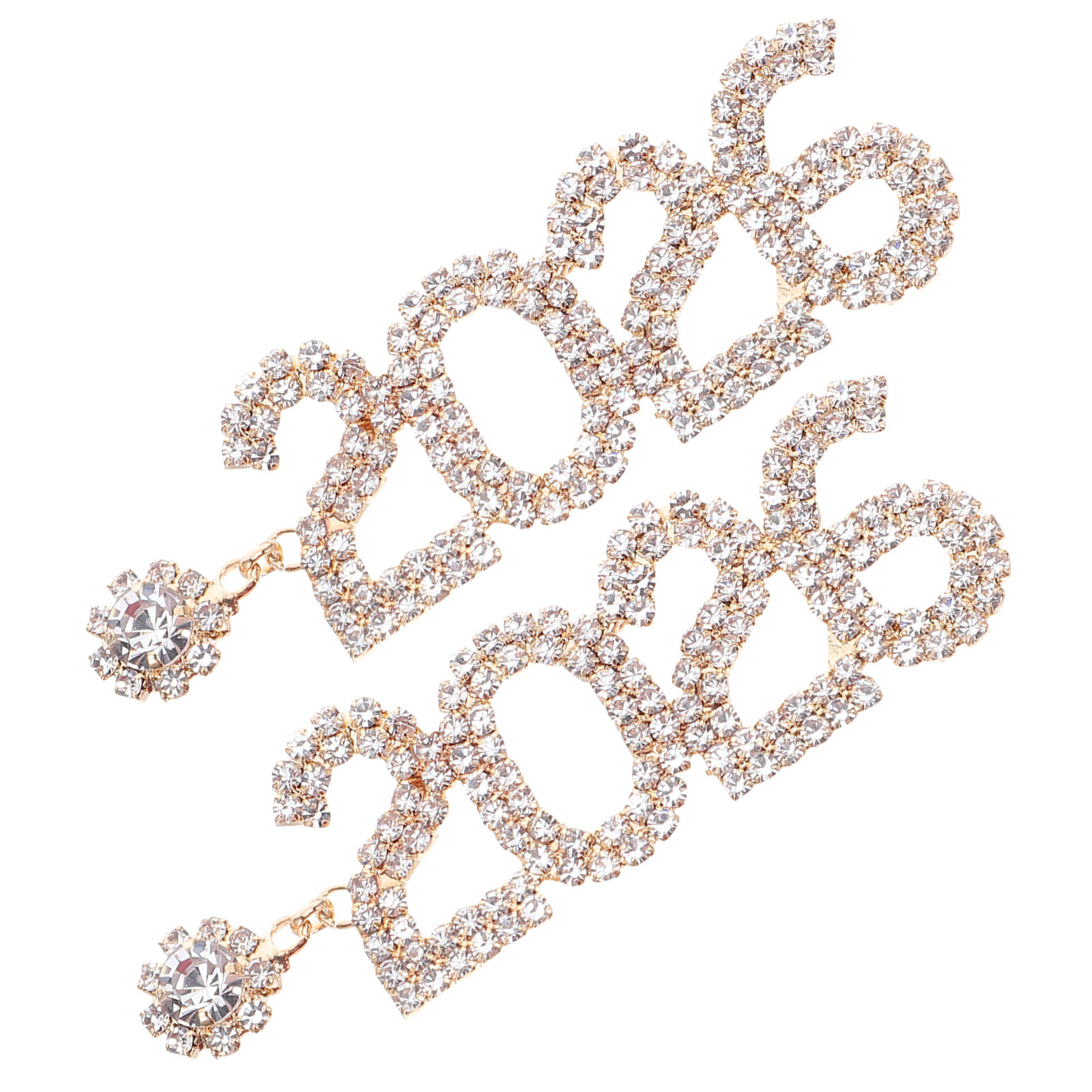 Funkelnde Strass-Ohrringe mit  – Eve Jewelry & Watches Distribuidor Oficial Rolex Buenos Aires Bewertung und Preis