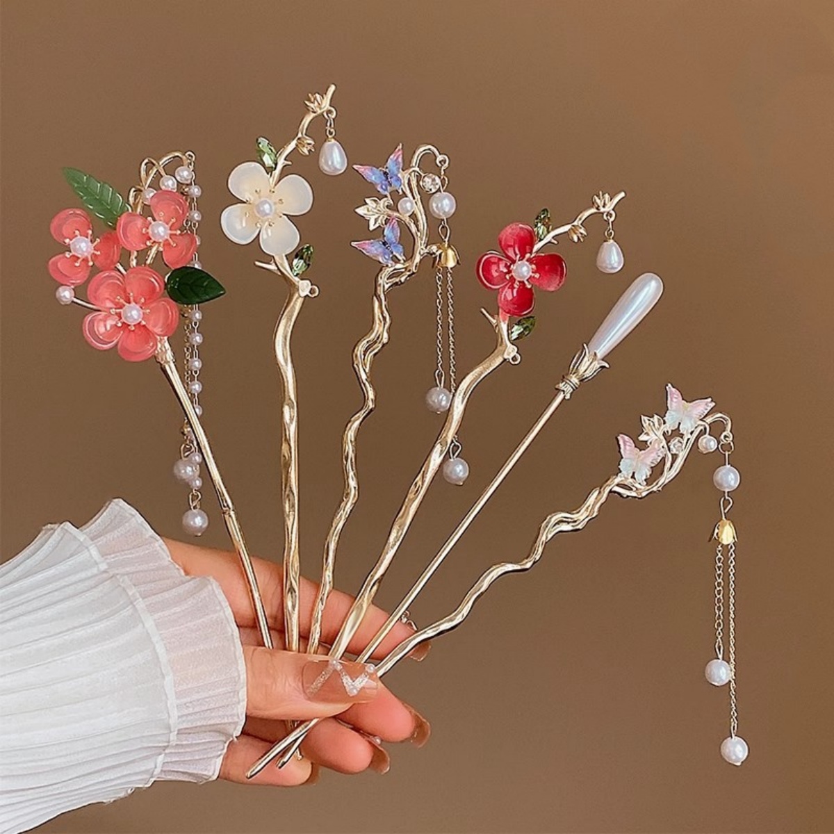 2023 neue Blume Haarnadel Für  – Shop Jewelry & Watches Near Me Bewertung und Preis