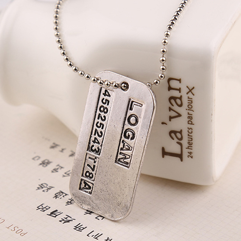 X Männer Halskette Logan Hugh  – Mens Dog Tag Necklace Bewertung und Preis
